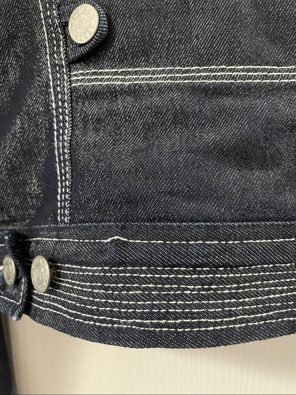 BCBGMaxAzria Denim Jacket - Picture 6 of 7